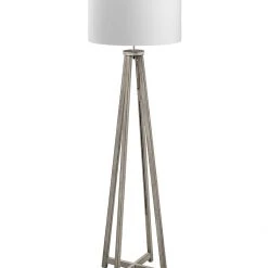 Pacific Drop Ship Morecambe Floor Lamp - Wash Grey Floor Lamps