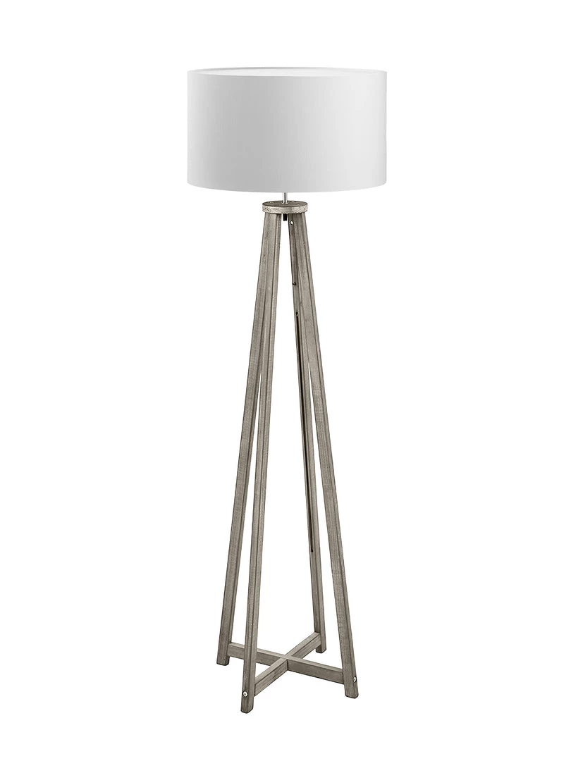 Pacific Drop Ship Morecambe Floor Lamp - Wash Grey Floor Lamps