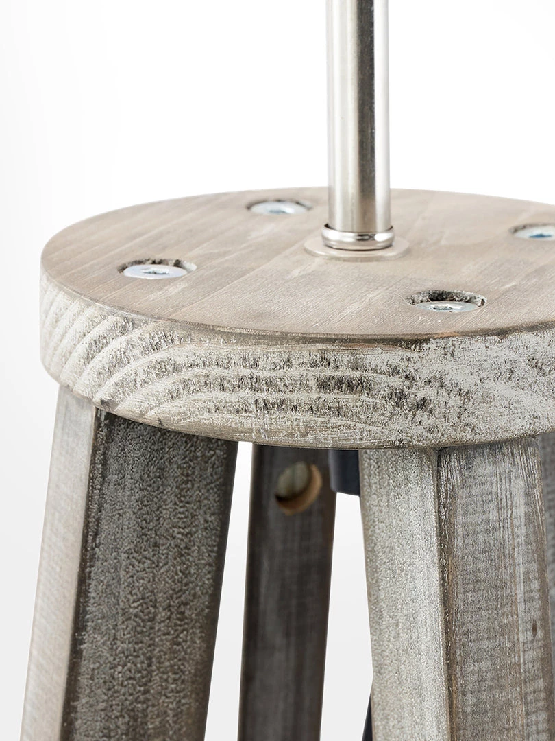 Pacific Drop Ship Morecambe Floor Lamp - Wash Grey Floor Lamps