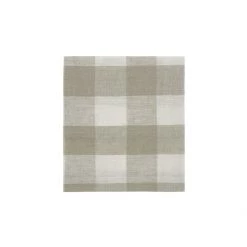 Hudson Home Oatmeal Gingham Tea Towel