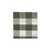 Hudson Home Olive Gingham Tea Towel