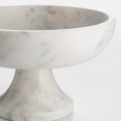 Bloomingville Marble Pedestal Bowl Bowls
