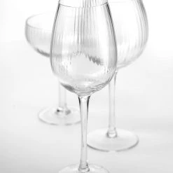 Vintage Garden Room Portia White Wine Glasses