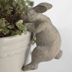 Hudson Home Pothanger Rabbit