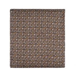 IB Laursen Black Floral Small Quilt