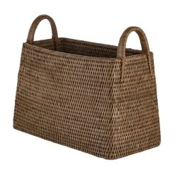 Roudham Trading Storage Natural Rattan Magazine Holder