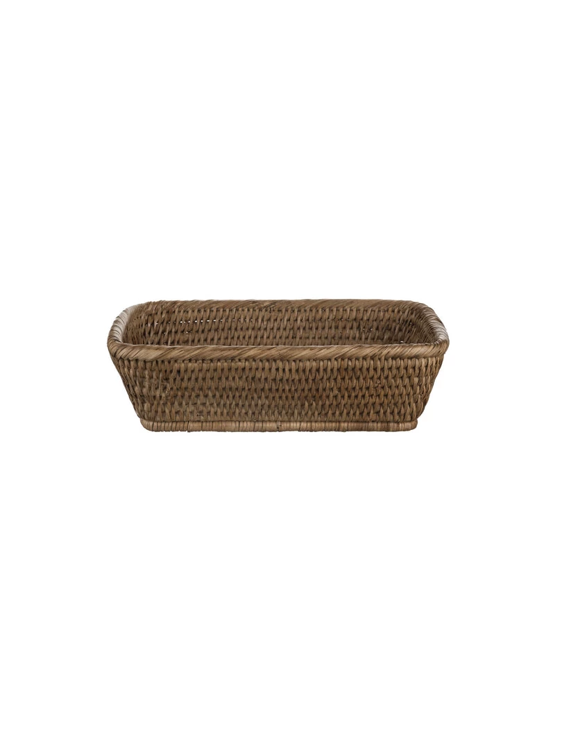 Roudham Trading Natural Rattan Small Basket Storage