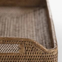 Roudham Trading Natural Rattan Small Tray