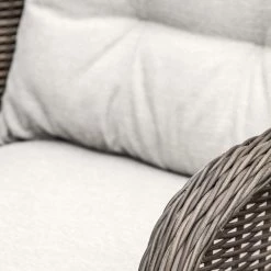 Gallery Direct Drop Ship Rennes 2 Seater Garden Bistro Set - Natural Garden Seating