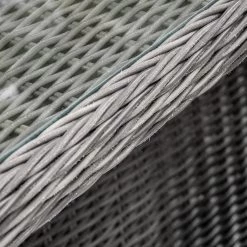 Gallery Direct Drop Ship Rennes 6 Seater Garden Dining Set - Grey Garden Seating