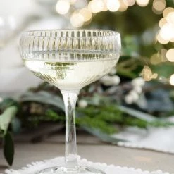 Vintage Garden Room Portia Champagne Coupe