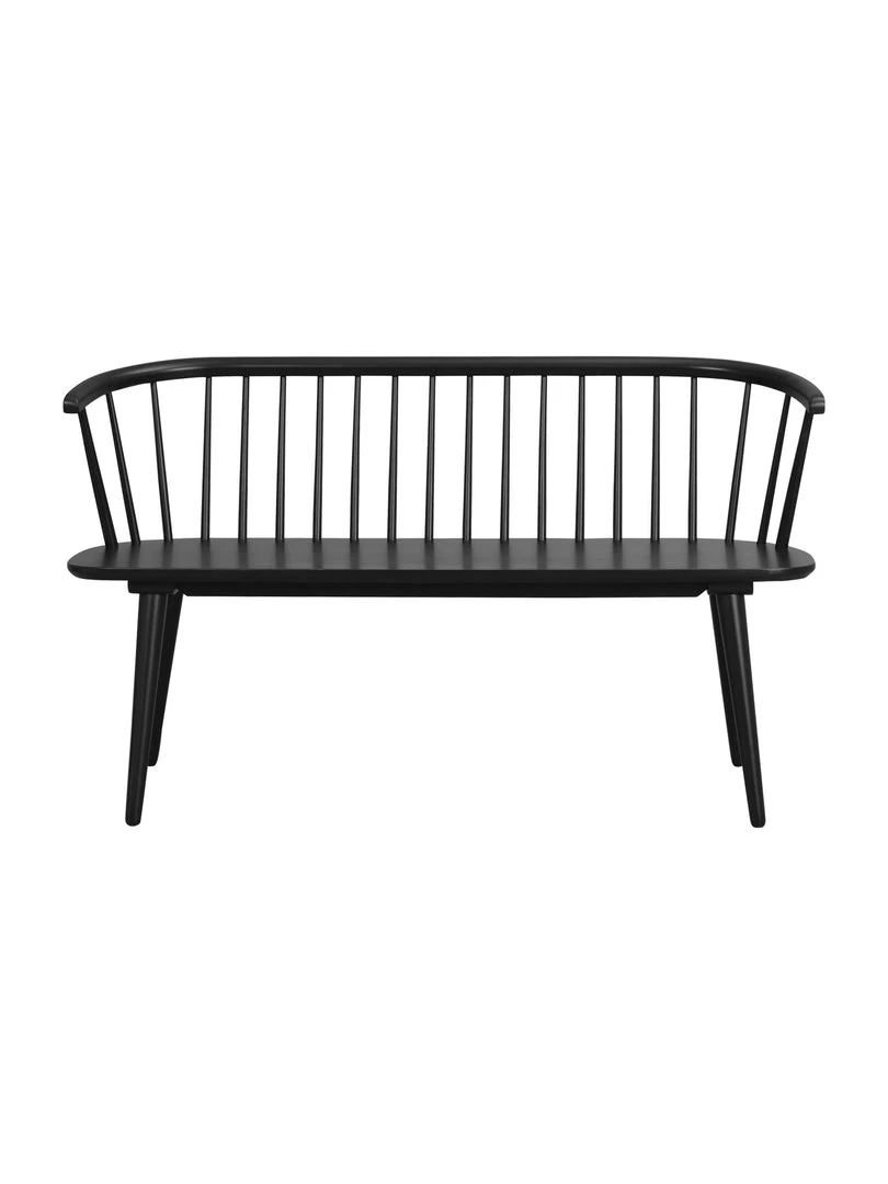 Rowico Drop Ship Ridgewood Bench - Black Dining