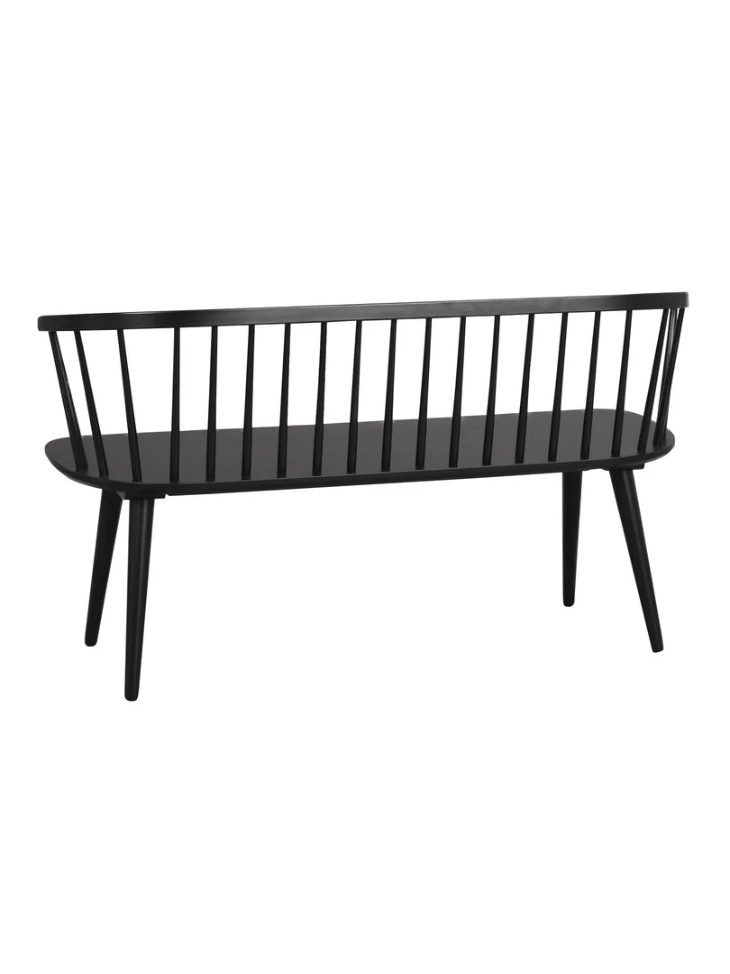 Rowico Drop Ship Ridgewood Bench - Black Dining