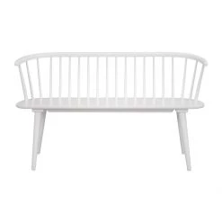 Rowico Drop Ship Ridgewood Bench - White Dining