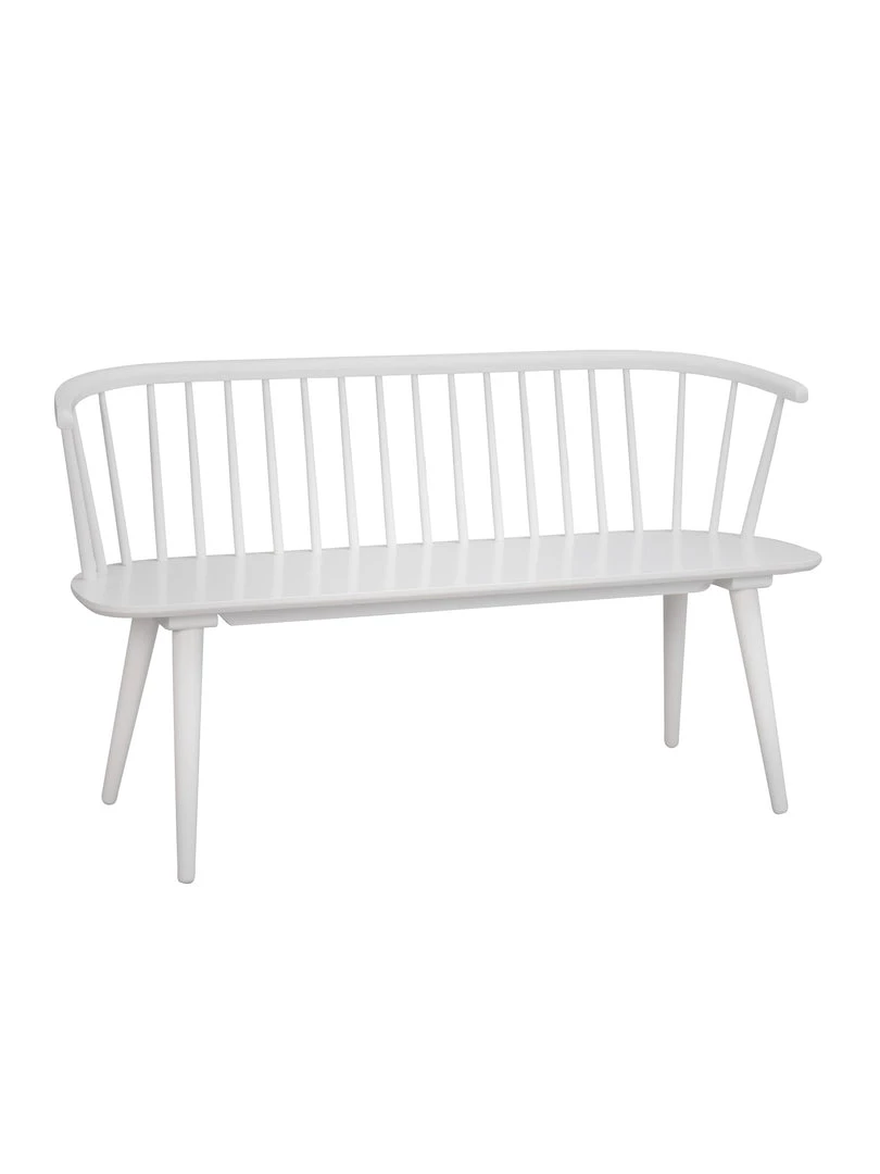 Rowico Drop Ship Ridgewood Bench - White Dining