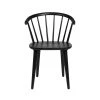 Rowico Drop Ship Ridgewood Chair - Black Set Of 2 Dining