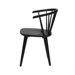 Rowico Drop Ship Ridgewood Chair - Black Set Of 2 Dining