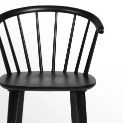 Rowico Drop Ship Ridgewood Chair - Black Set Of 2 Dining