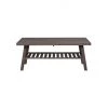 Rowico Drop Ship Ridgewood Coffee Table - Dark Oak Coffee & Side Tables