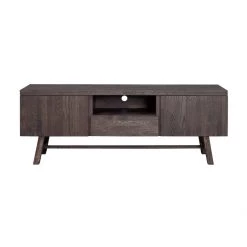 Rowico Drop Ship Ridgewood Media Unit - Dark Oak