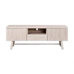 Rowico Drop Ship Ridgewood Media Unit - Light Oak