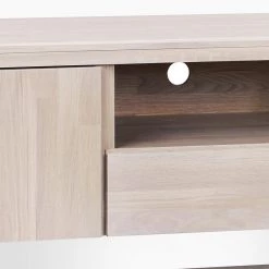 Rowico Drop Ship Ridgewood Media Unit - Light Oak