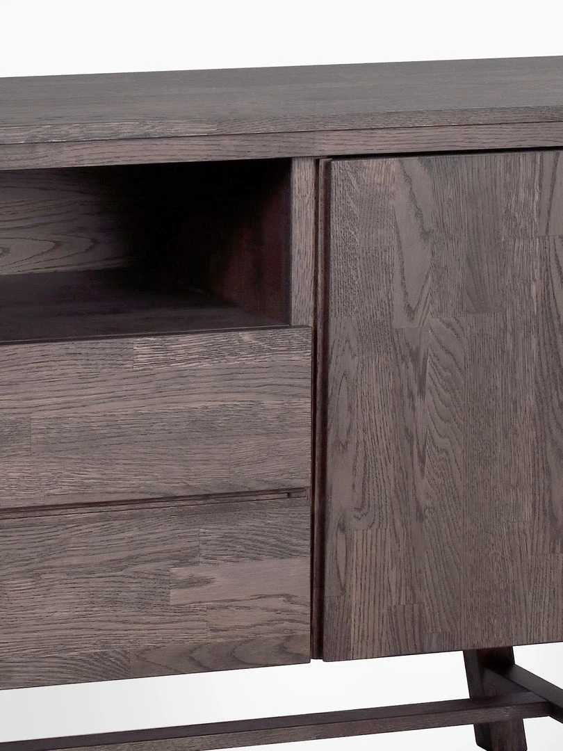 Rowico Drop Ship Consoles & Sideboards Ridgewood Sideboard - Dark Oak