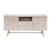 Rowico Drop Ship Consoles & Sideboards Ridgewood Sideboard - Light Oak