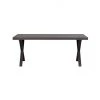 Rowico Drop Ship Ridgewood X-Leg Table - Dark Oak Coffee & Side Tables