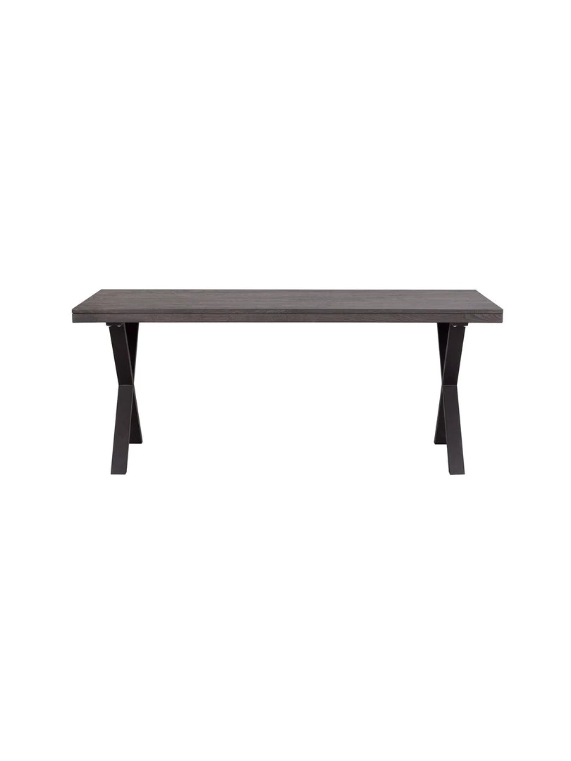 Rowico Drop Ship Ridgewood X-Leg Table - Dark Oak Coffee & Side Tables