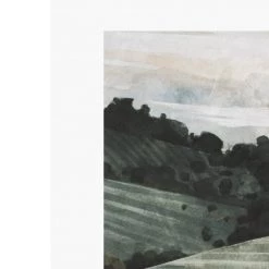 Zig Zag Art Rolling Pasture Art Print Prints