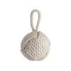 Quay Traders Decorative Objects Rope Doorstop White