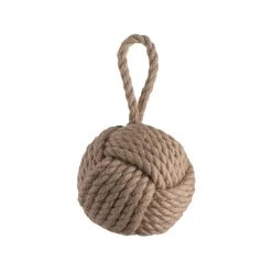 Quay Traders Rope Doorstop Natural