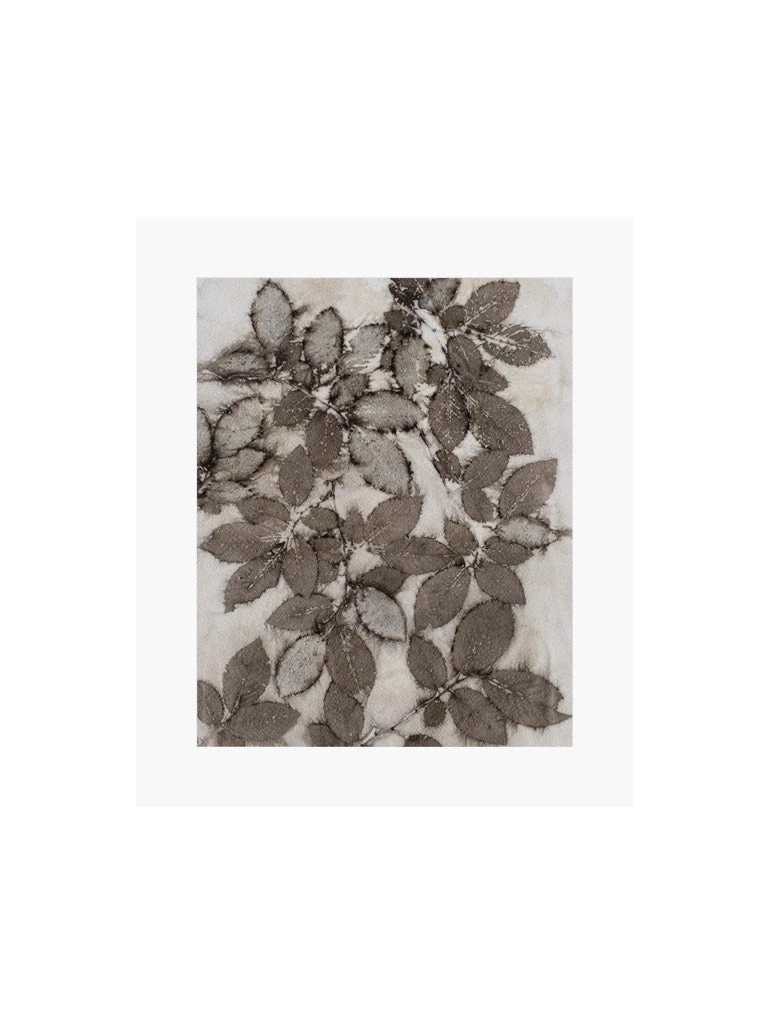 Zig Zag Art Rose Leaves Art Print Prints