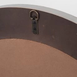 Pacific Drop Ship Round French Grey Washed Mirror - Small Mirrors