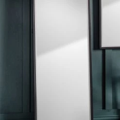 Gallery Direct Drop Ship Rowan Mirror Tall - Black Mirrors