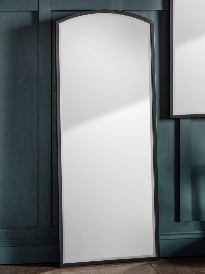 Gallery Direct Drop Ship Rowan Mirror Tall - Black Mirrors