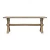 Gallery Direct Drop Ship Rulian Rectangle Garden Dining Table