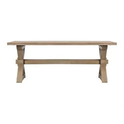 Gallery Direct Drop Ship Rulian Rectangle Garden Dining Table