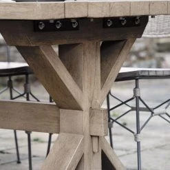 Gallery Direct Drop Ship Rulian Rectangle Garden Dining Table