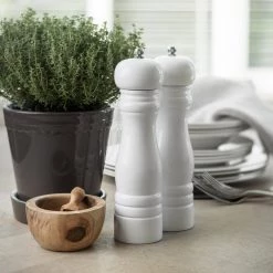 IB Laursen Kitchen Salt And Pepper Mill - White