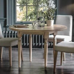 Gallery Direct Drop Ship New Savanne Round Dining Table