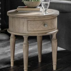 Gallery Direct Drop Ship Savanne Round Side Table
