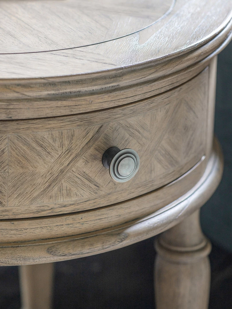 Gallery Direct Drop Ship Savanne Round Side Table