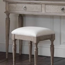 Gallery Direct Drop Ship Savanne Dressing Stool