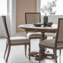 Gallery Direct Drop Ship New Savanne Extendable Round Table