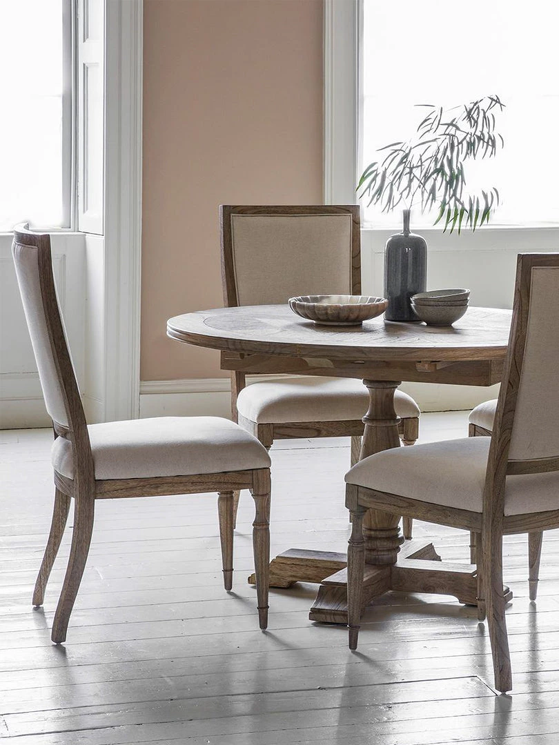 Gallery Direct Drop Ship New Savanne Extendable Round Table