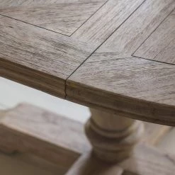 Gallery Direct Drop Ship New Savanne Extendable Round Table