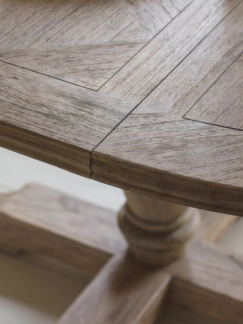 Gallery Direct Drop Ship New Savanne Extendable Round Table