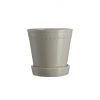 Wikholm Form Scalloped Plant Pot Large - Linen